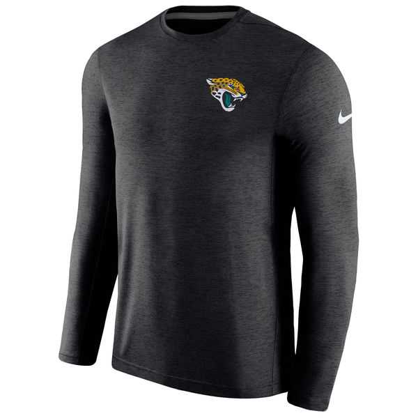Men's Jacksonville Jaguars Nike Black Coaches Long Sleeve Performance T-Shirt,We sell and wholesale Men's Jacksonville Jaguars Nike Black Coaches Long Sleeve Performance T-Shirt on line form chian!